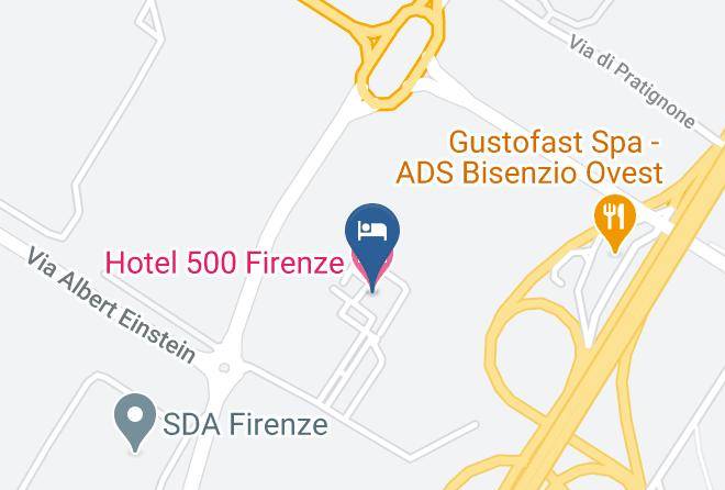 Florence - Hotel 500 Firenze Maps