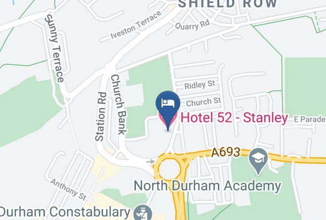 Hotel 52 Stanley Map