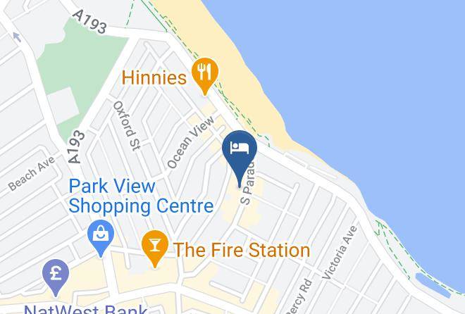 North Tyneside - Hotel 52 Whitley Bay Maps