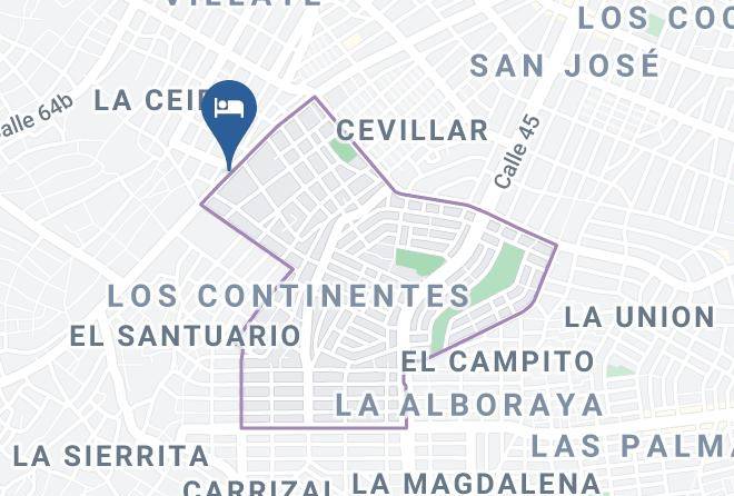 Barranquilla - Hotel 56 Avenue Maps
