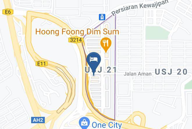 Petaling - Hotel 57 Usj21 Maps