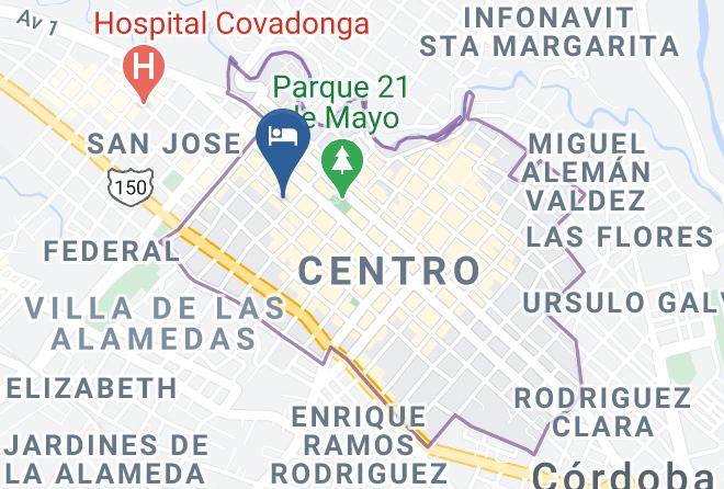 Cordoba - Hotel 5ta Avenida Maps