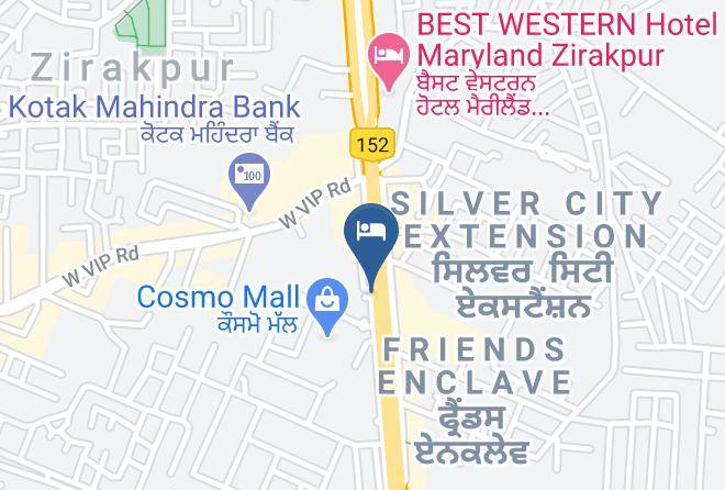 Zirakpur - Hotel 6 Chandigarh Maps