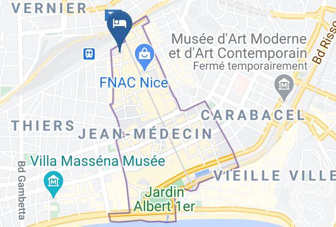 Maritime Alps - Hotel 66 Nice Maps