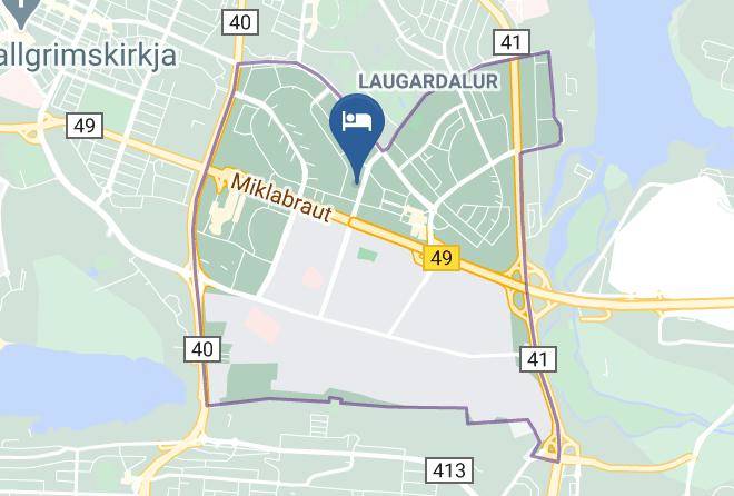 Reykjavik - Hotel 66 Maps