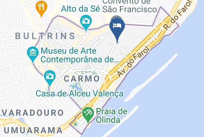 Hotel 7 Colinas Map