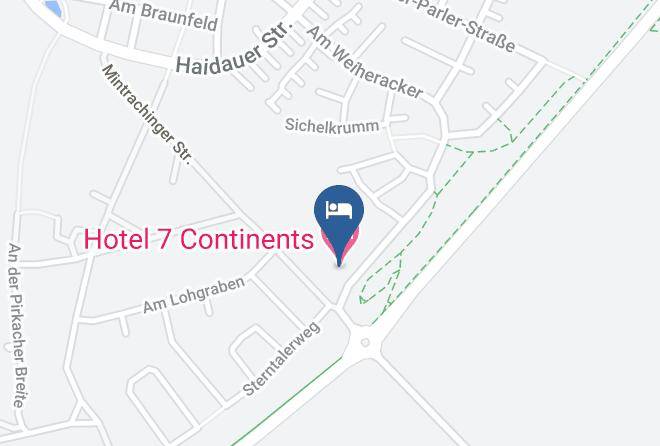 Regensburg - Hotel 7 Continents Maps