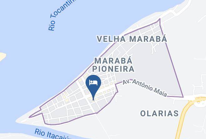 Maraba - Hotel 7 De Junho Maps