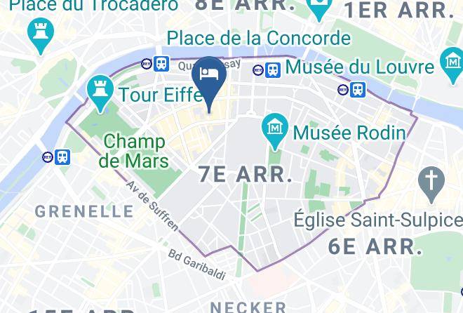 Paris - Hotel 7 Eiffel Maps
