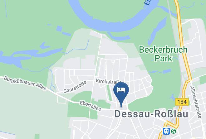 Dessau Roslau - Pension An Den 7 Saulen Botzelmann Kg Maps