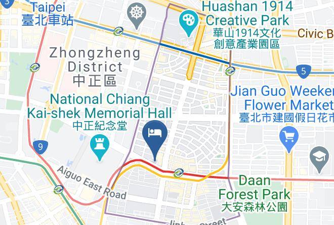 Zhongzheng District - Hotel 73 Maps