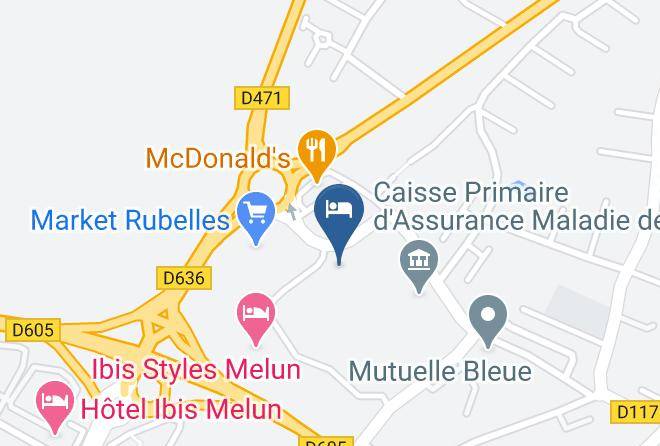 Seine Et Marne - Hotel 77 Rubelles Maps