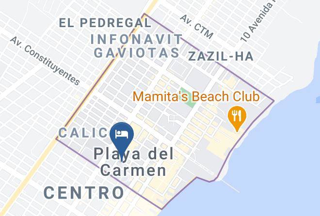Solidaridad - Hotel 770 Maps