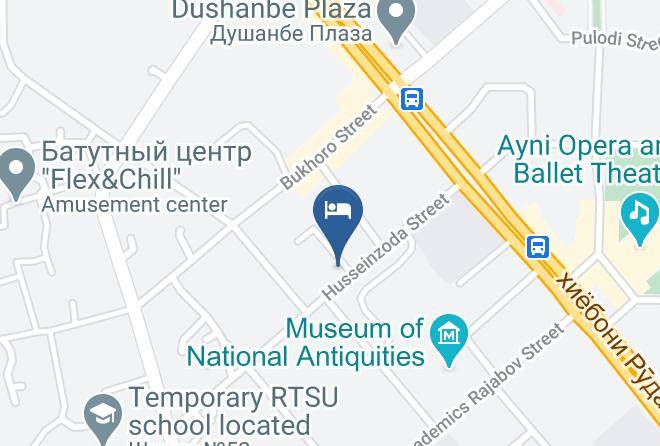 Dushanbe - Hotel 777 Maps