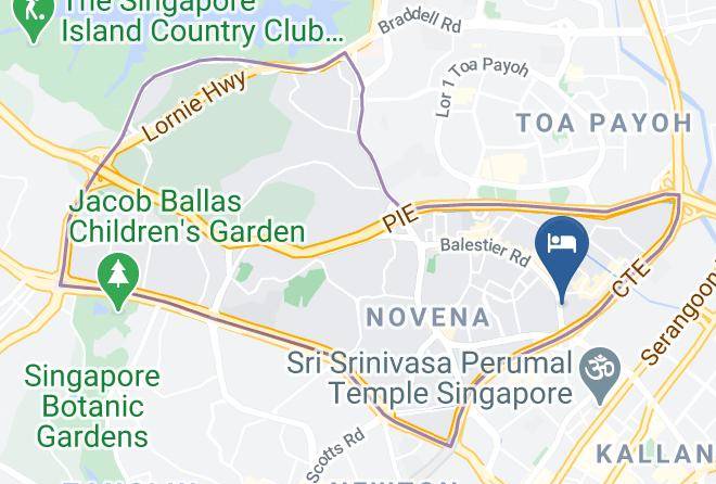 Novena - Hotel 81 Balestier Maps