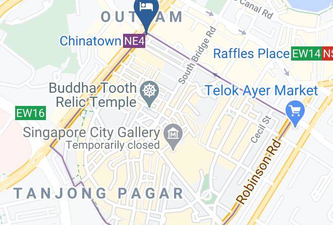 Hotel 81 Chinatown Map