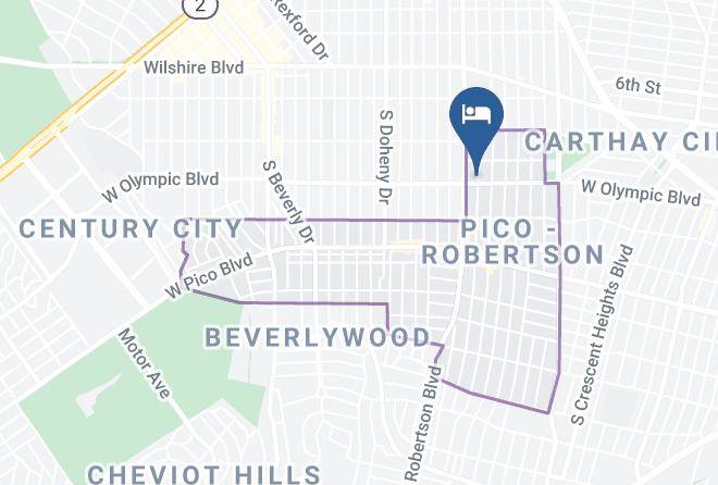 Los Angeles - Hotel 8757 Maps
