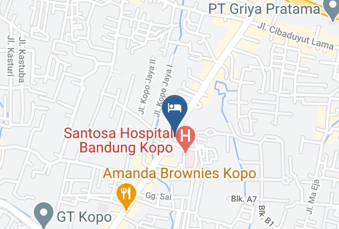 Bandung - Hotel 88 Bandung Kopo Maps