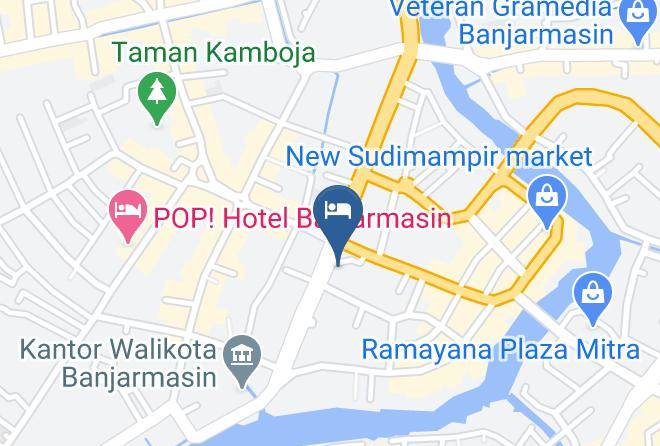 Hotel 88 Banjarmasin Map
