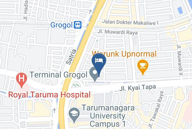 West Jakarta - Hotel 88 Grogol Maps