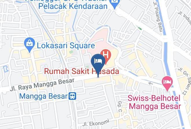 Central Jakarta - Hotel 88 Mangga Besar 120 Maps