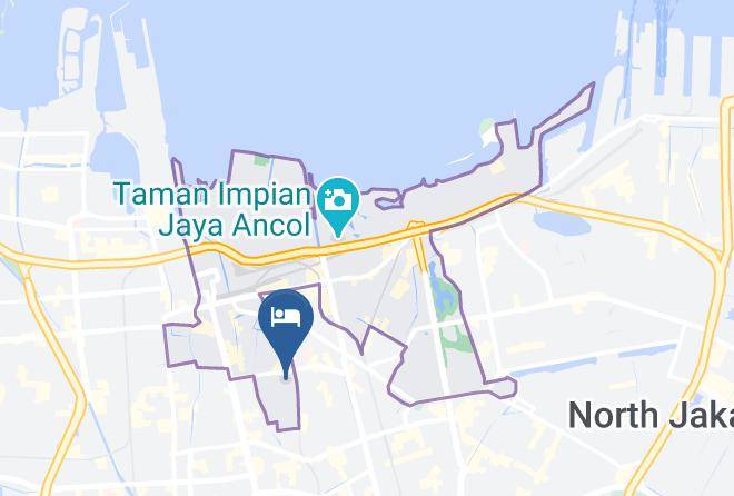 West Jakarta - Hotel 88 Mangga Besar Viii Maps