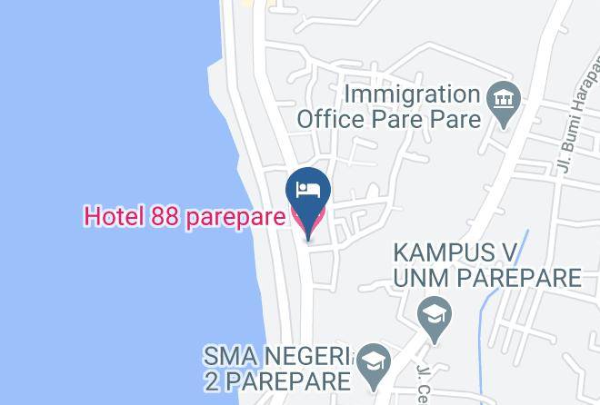 Kota Parepare - Hotel 88 Parepare Maps