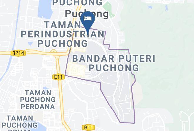 Petaling - Hotel 99 Bandar Puteri Puchong Maps