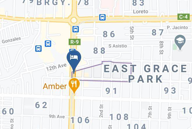 Hotel 99 Monumento Map