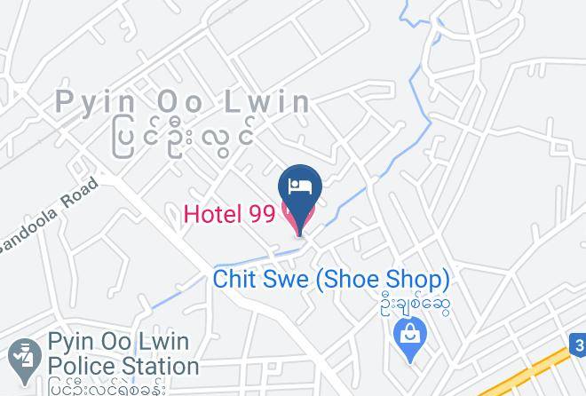 Pyinoolwin - Hotel 99 Maps