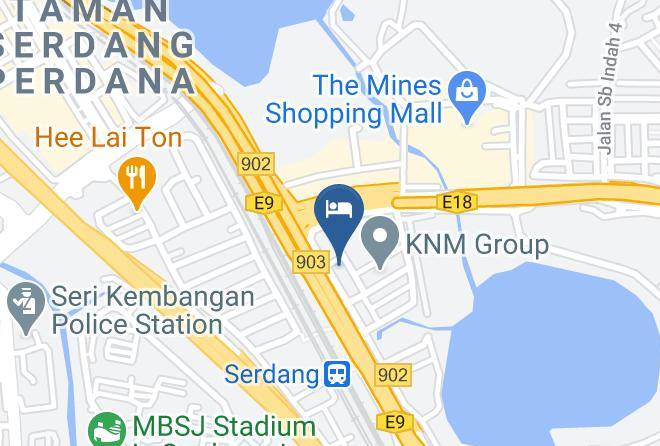 Petaling - Hotel 99 Seri Kembangan Maps