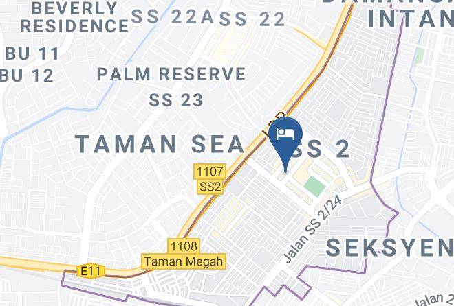 Petaling - Hotel 99 Ss2 Maps