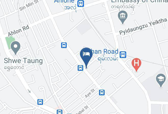 Yangon West - Hotel 99 Maps