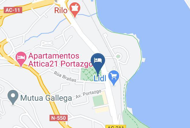 Hotel A Barquina Map