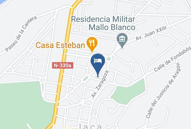 Huesca - Hotel A Boira Maps