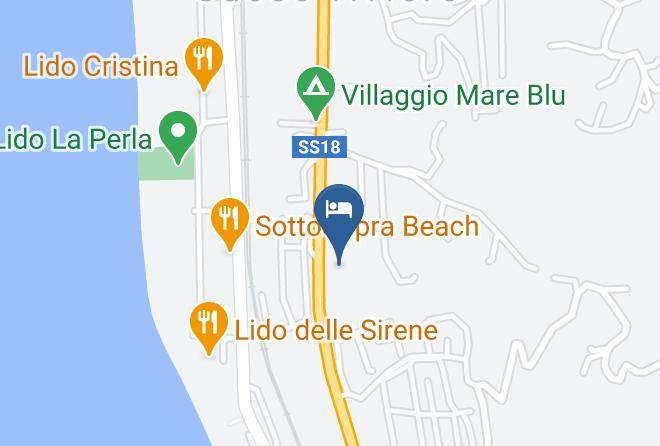 Cosenza - Hotel A' Capanna Maps