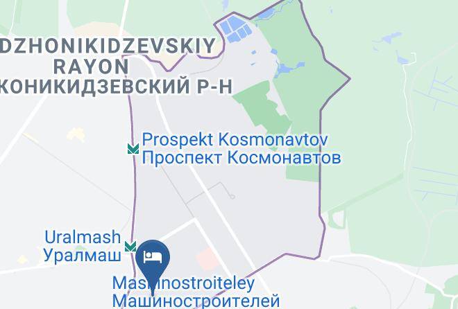 Yekaterinburg - Hotel A Elita Maps