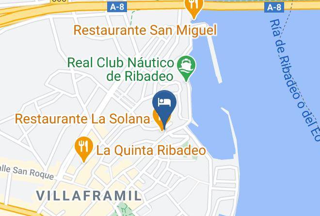 Lugo - Hotel A G Porcillan Maps