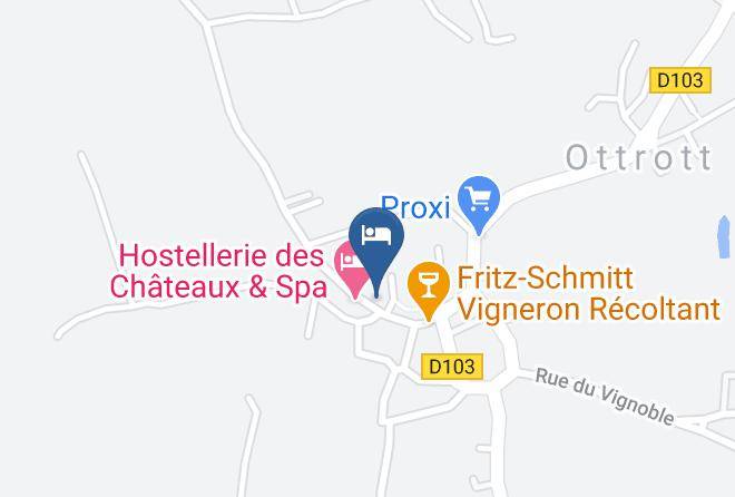 Bas Rhin - Hotel A L'ami Fritz Maps