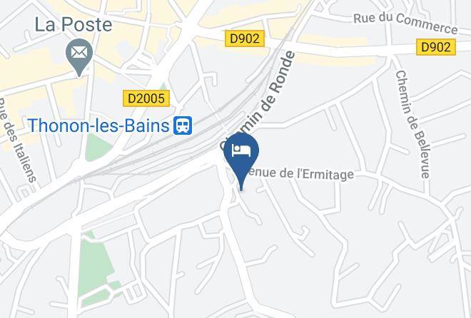 Hotel A L'ombre Des Marronniers Map