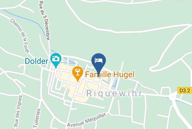 Haut Rhin - Hotel A L'oriel Maps