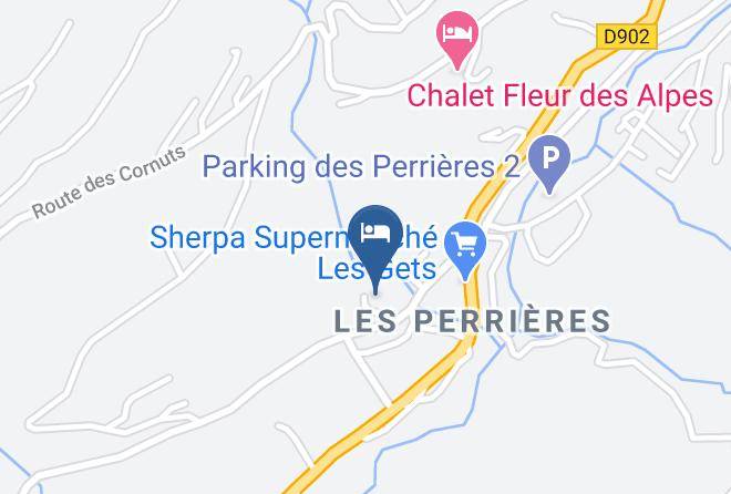 Haute Savoie - Hotel A La Bonne Franquette Maps