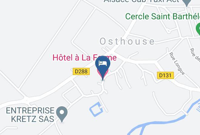 Hotel A La Ferme Map