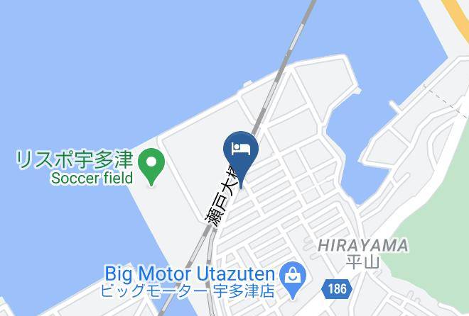 Utazu Townayauta District - Hotel A La Mode Maps