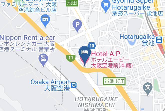 Toyonaka City - Hotel A P Maps