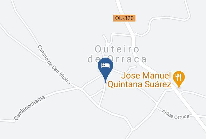 Ourense - Hotel A Palleira Maps