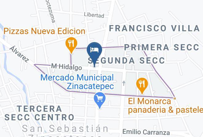 Zinacatepec - Hotel A R Maps