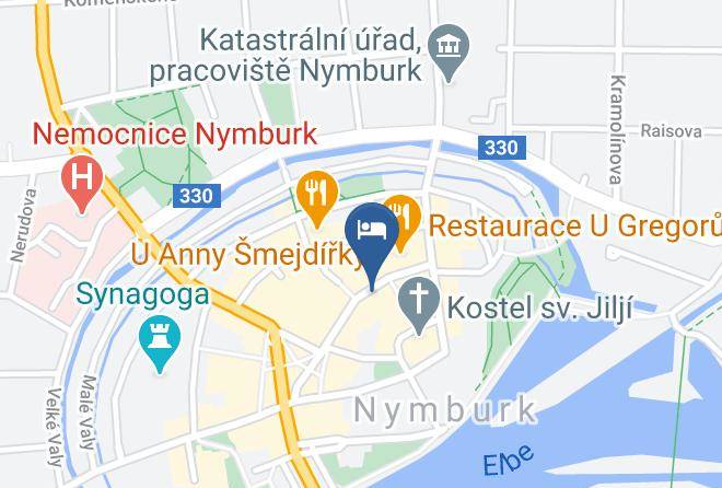 Nymburk - Hotel A Restaurace Grand Maps