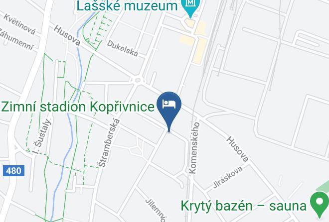 Novy Jicin - Restaurace A Hotel Laguna Maps
