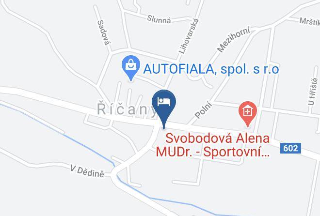 Brno Province - Hotel A Restaurant Na Navsi Maps